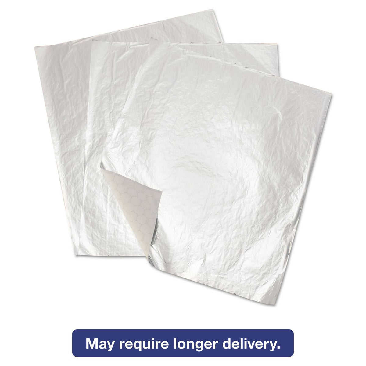 Silver Foil Wrap Sheets B957055