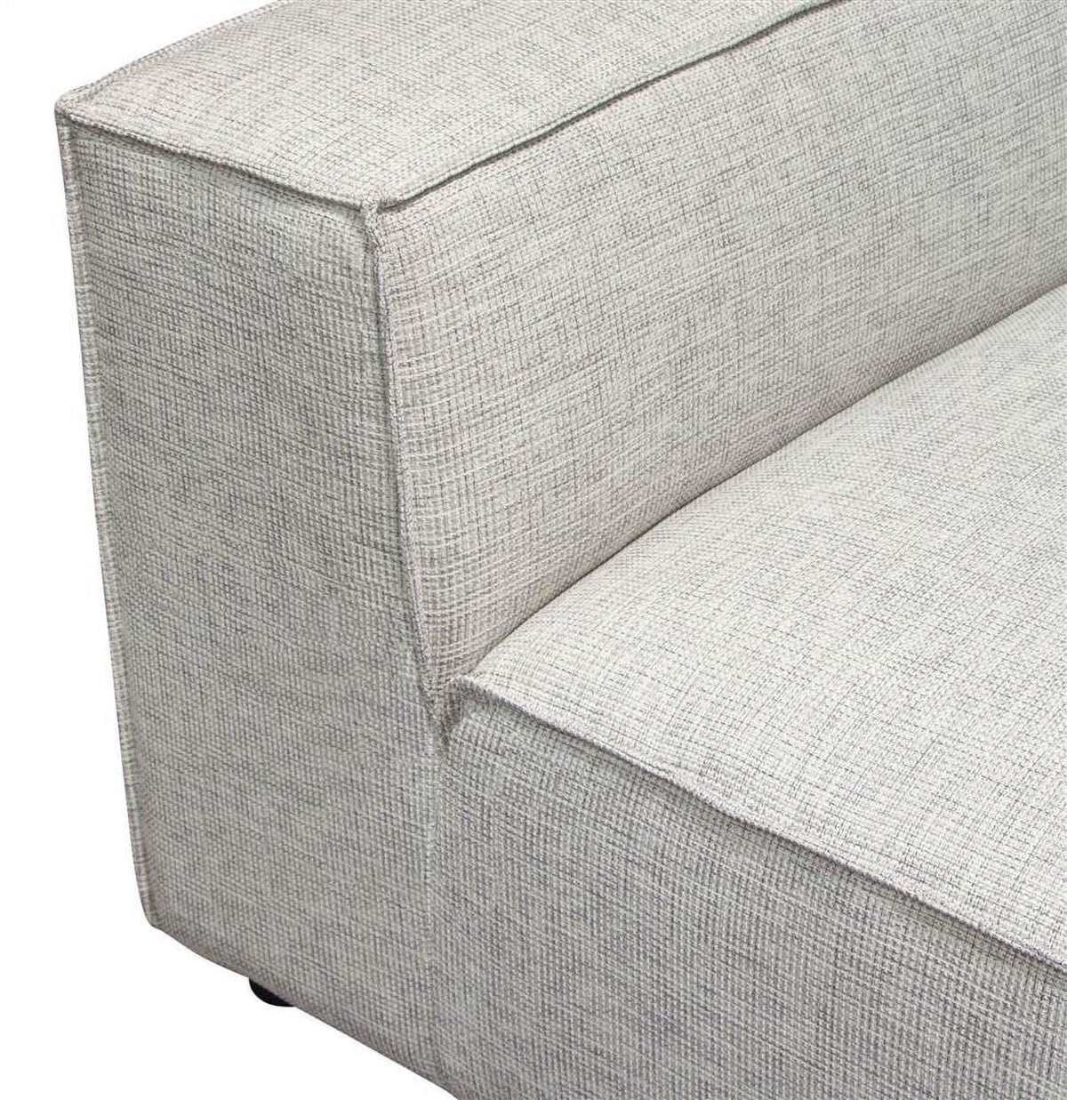 Armless Chair in Barley Fabric P661