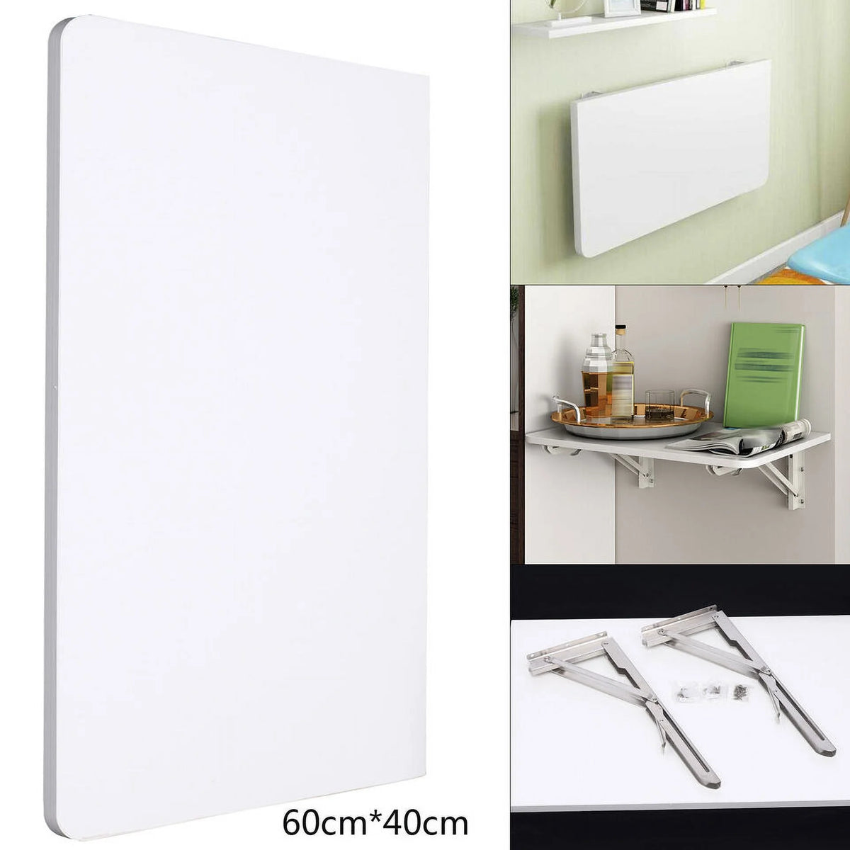 Wall Mounted Floating Writing Table Computer Desk T52173