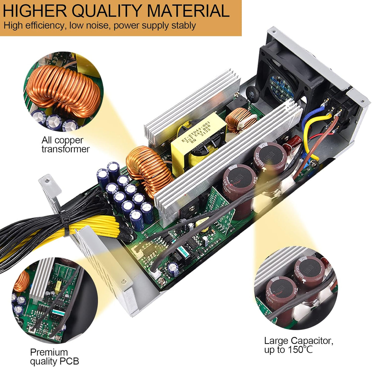 2000W 2U Mining Power Supply Q798209