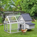 Wooden Chicken Coop Y76436