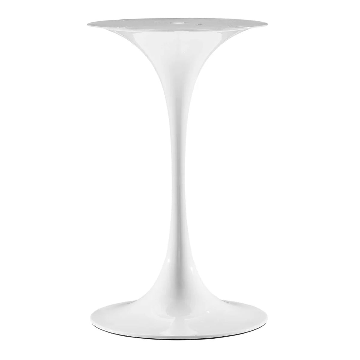 20" Round Side Table White Walnut P5038