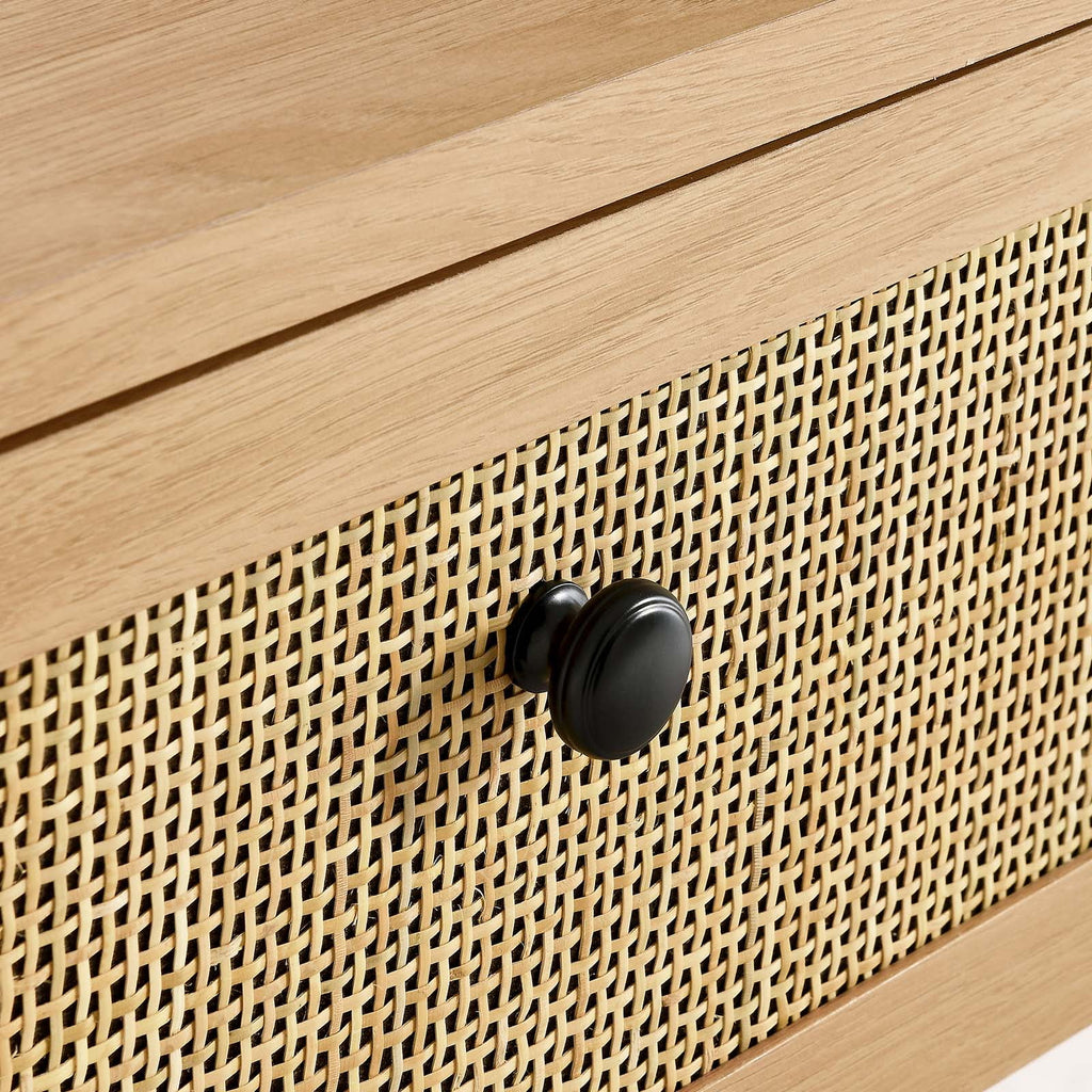 Oak Wood Entryway Console Table P447