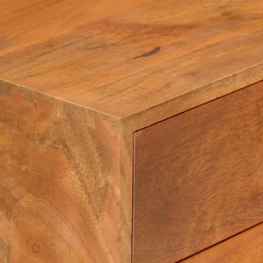 Mango Wood 4 Drawer Sideboard Storage Cabinet H95707