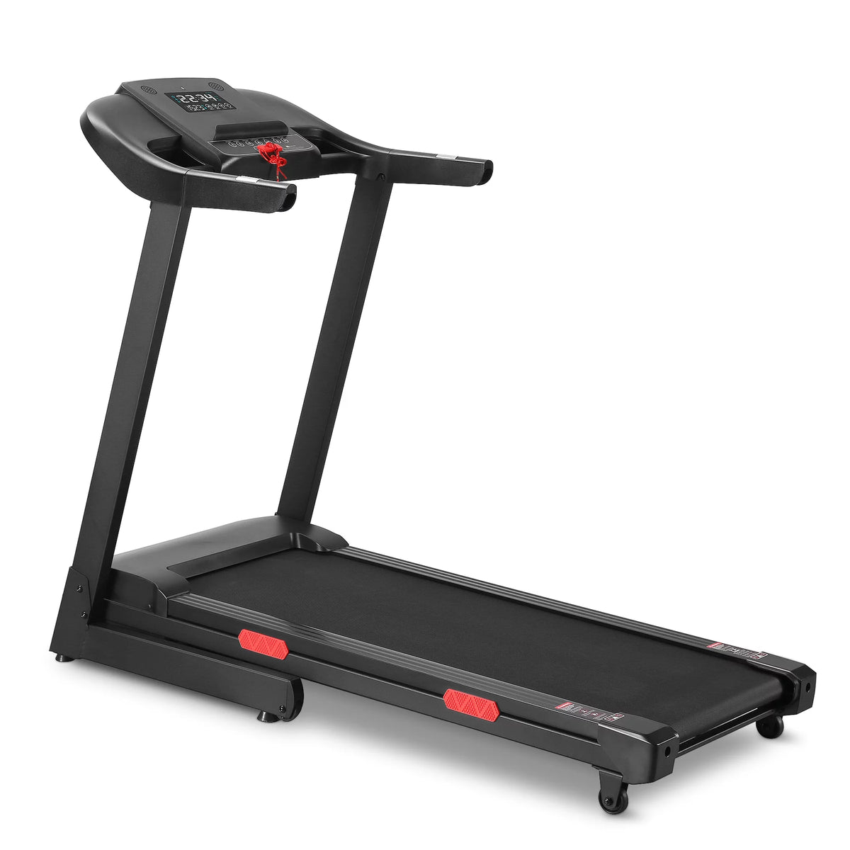 17 Wide Electric Folding Treadmill with Auto Incline T969