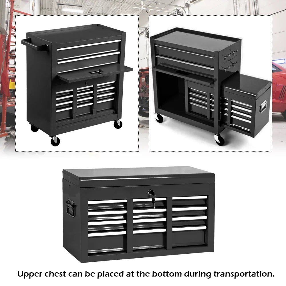 8 Drawer Rolling Tool Chest with Locks O484419