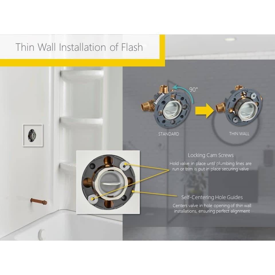 Shower Only Trim Kit with Cartridge Polished Chrome G96629