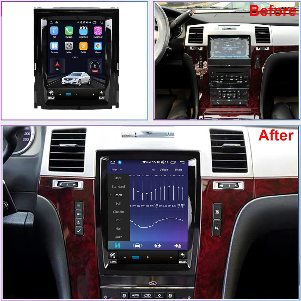 Android 11 Car Stereo 10.4inch Octa-core 4+64G IPS Touch Screen R556