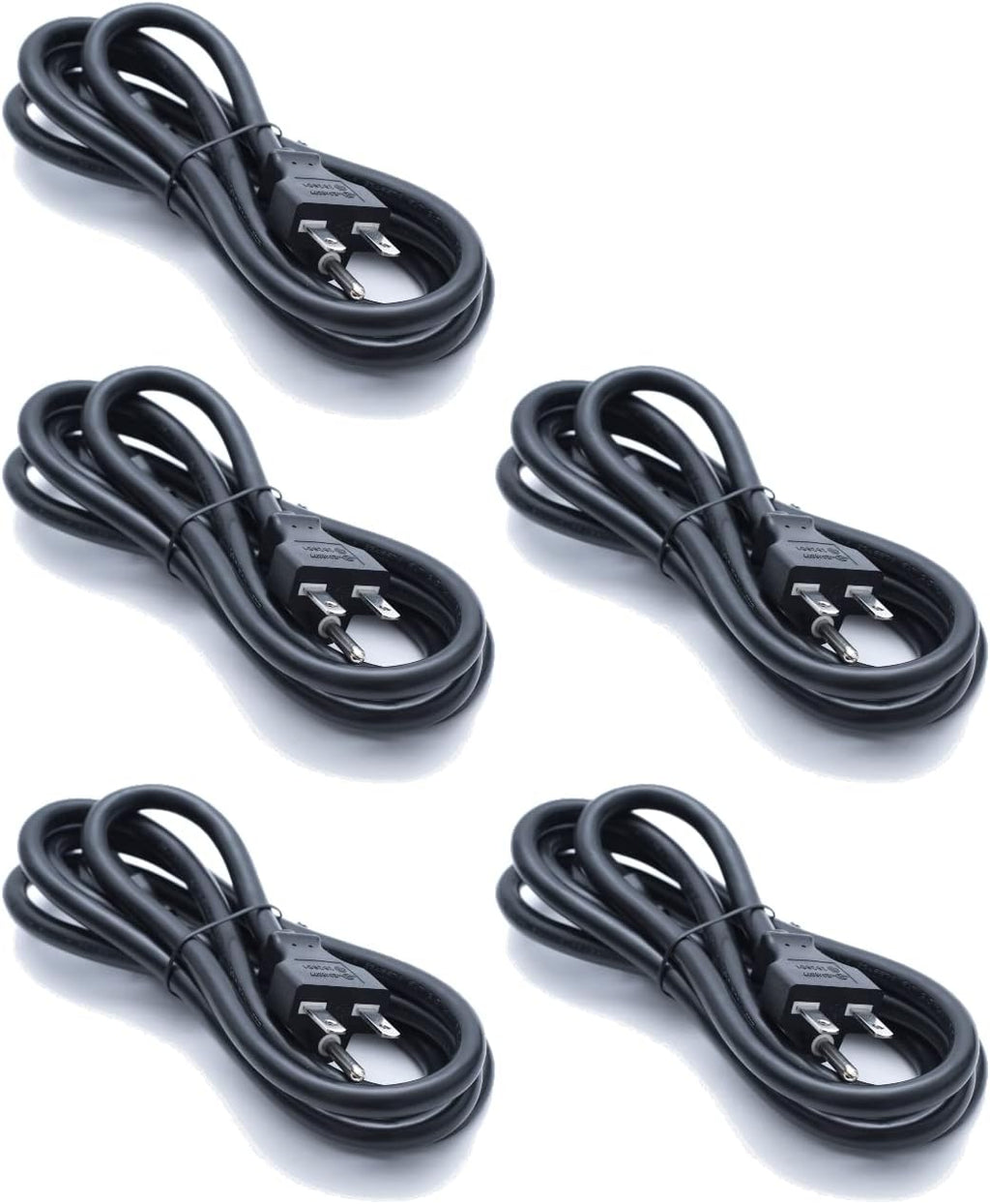 250-220V 6ft 14AWG 15A Power Cord 5 Pack Y37436