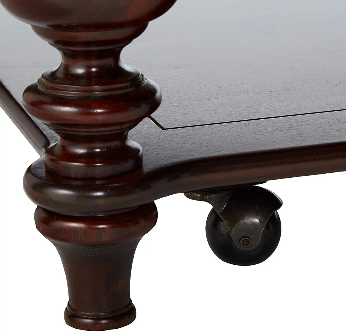 Wood Castered Coffee Table V666