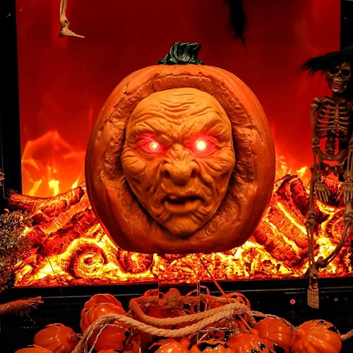 12 inch Electronic Animated Medusa Bust Halloween Decoration I71739
