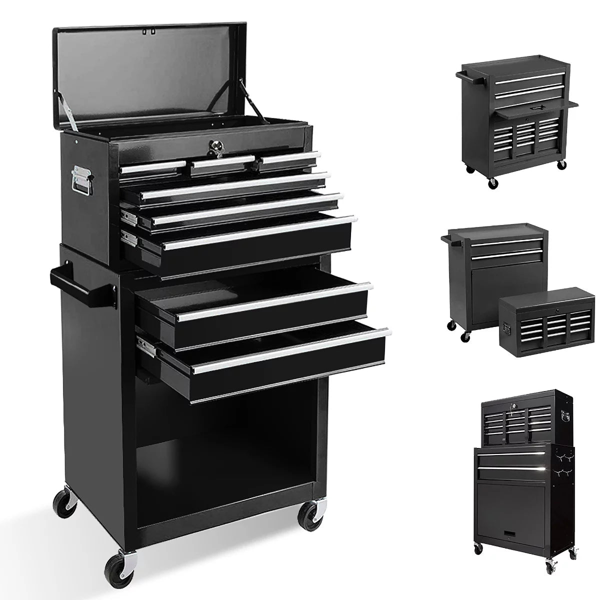 8 Drawer Rolling Tool Chest with Locks O484419