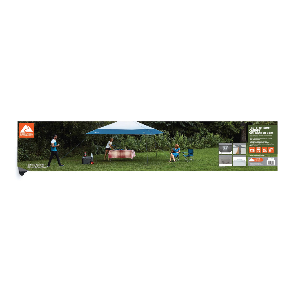 14' x 14' Lighted Canopy X74120