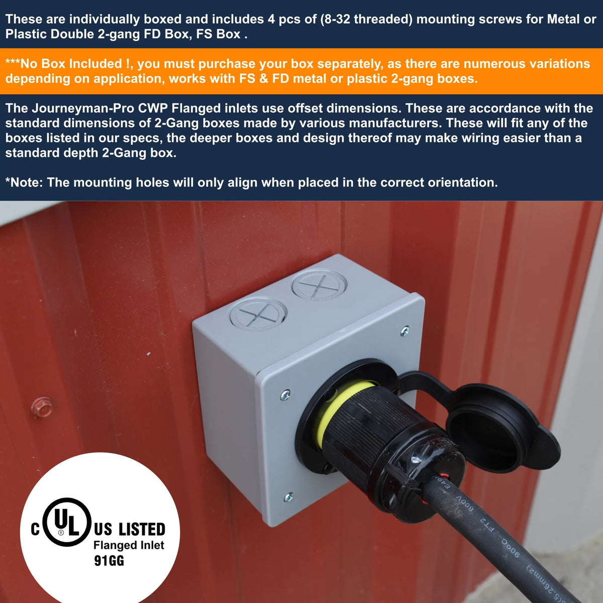20A 125/250 Volt Flush Mounting Locking Wall Receptacle Outlet, Black Industrial Grade E6426