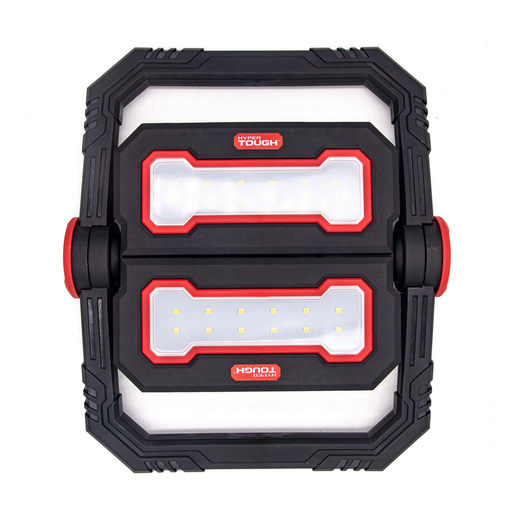 1000 Lumen Led Work Light Folding Stand Black Red Plastic W20245