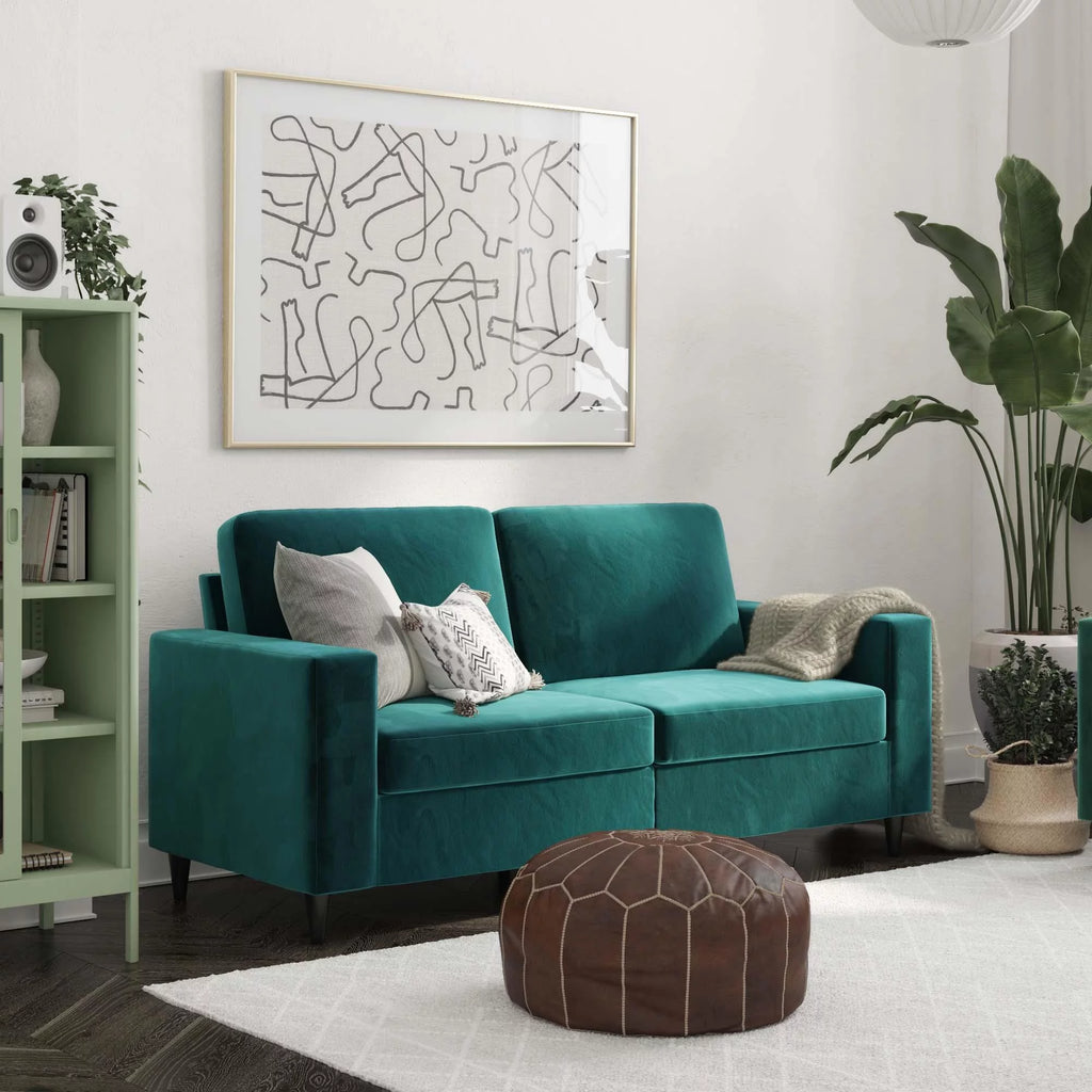 Gray Linen 3 Seater Sofa X3549