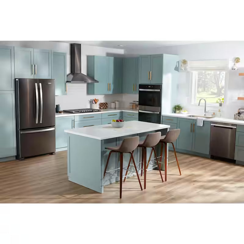 5 Burners Recessed Gas Cooktop in Black Stainless W780