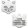 Stainless Steel Personalized Dog & Cat ID Tag A177