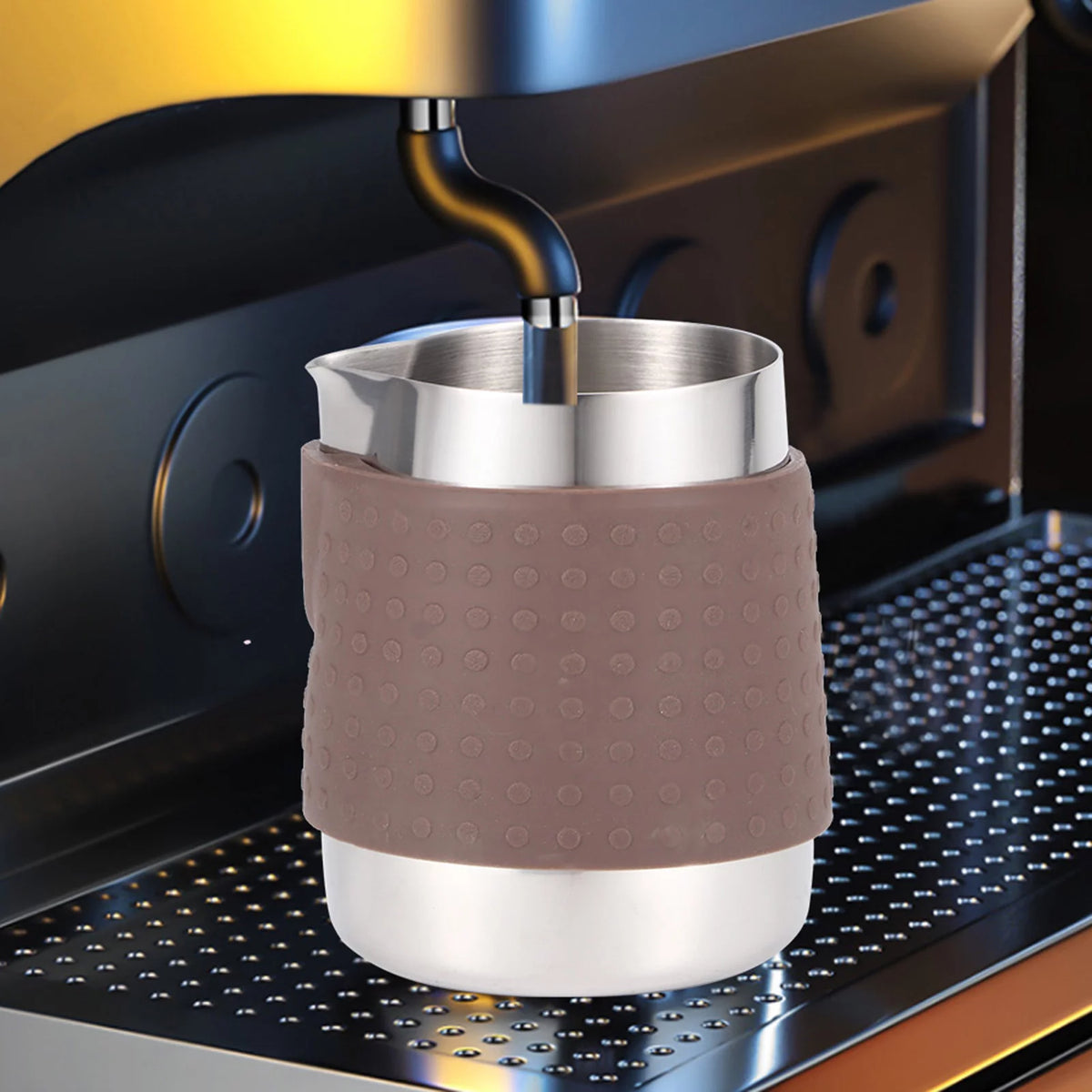 Taza De Espuma De Leche De Acero Inoxidable De 350 Ml W293882
