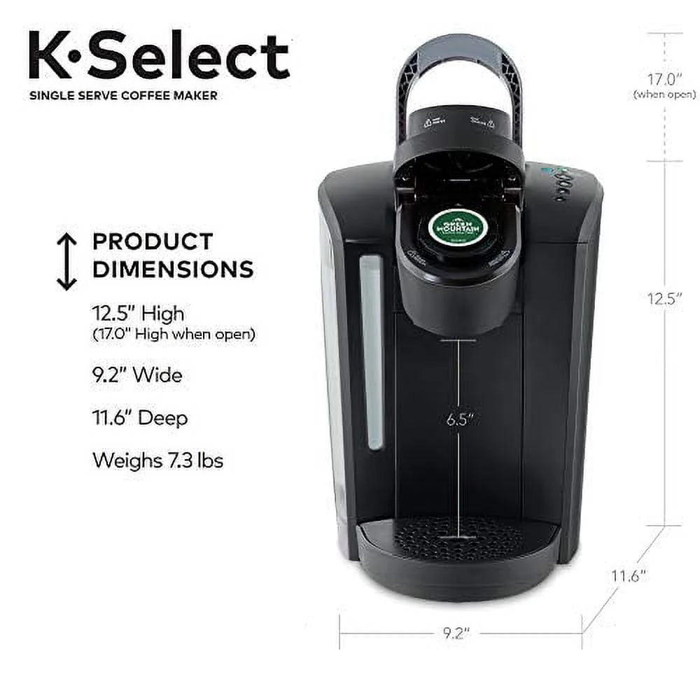 Single-Serve K-Cup Pod Coffee Maker E130436