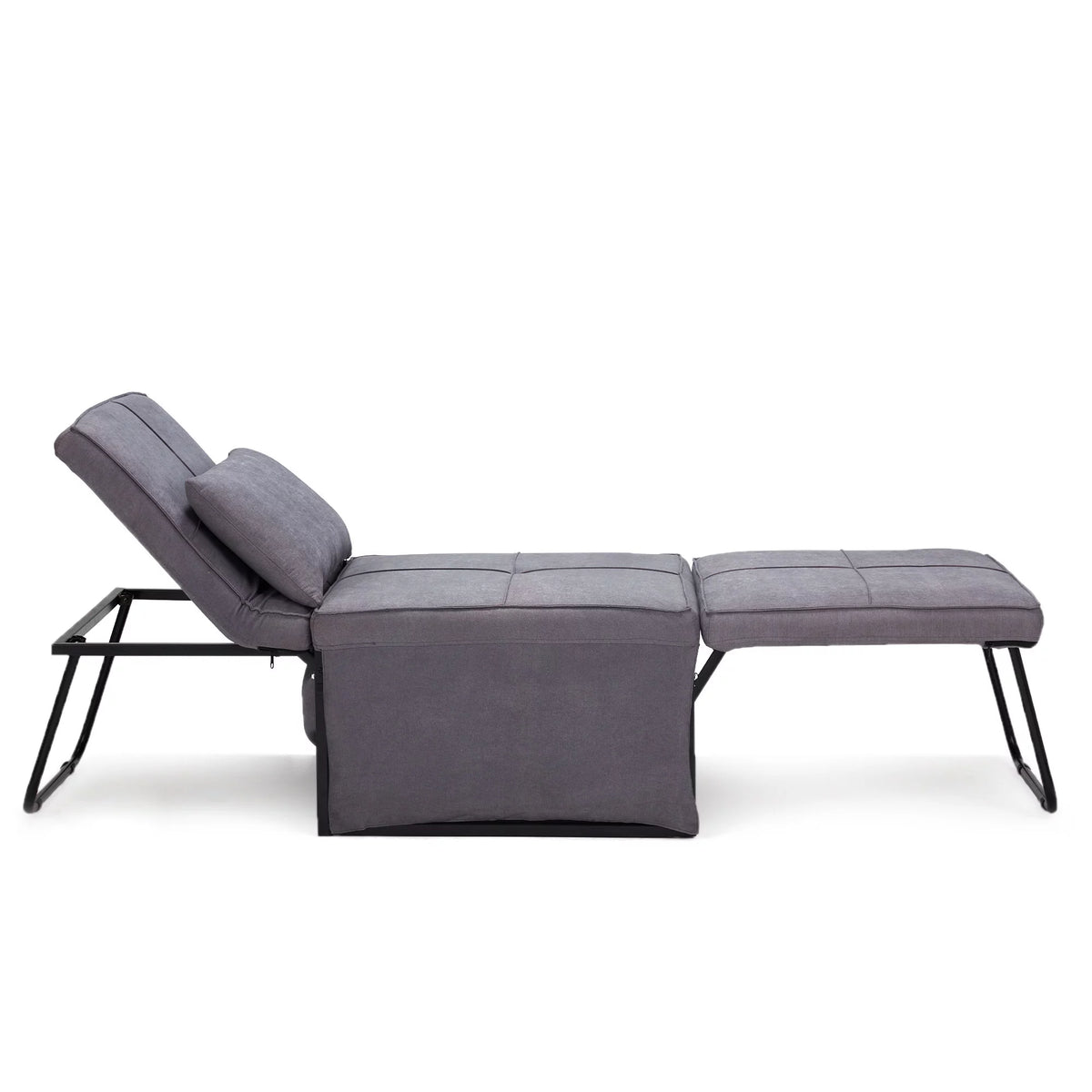 Gray Folding Single Sofa Bed Y5431