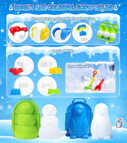 Snow Toys Ball Maker Tool Kit with Storage Bag I983515