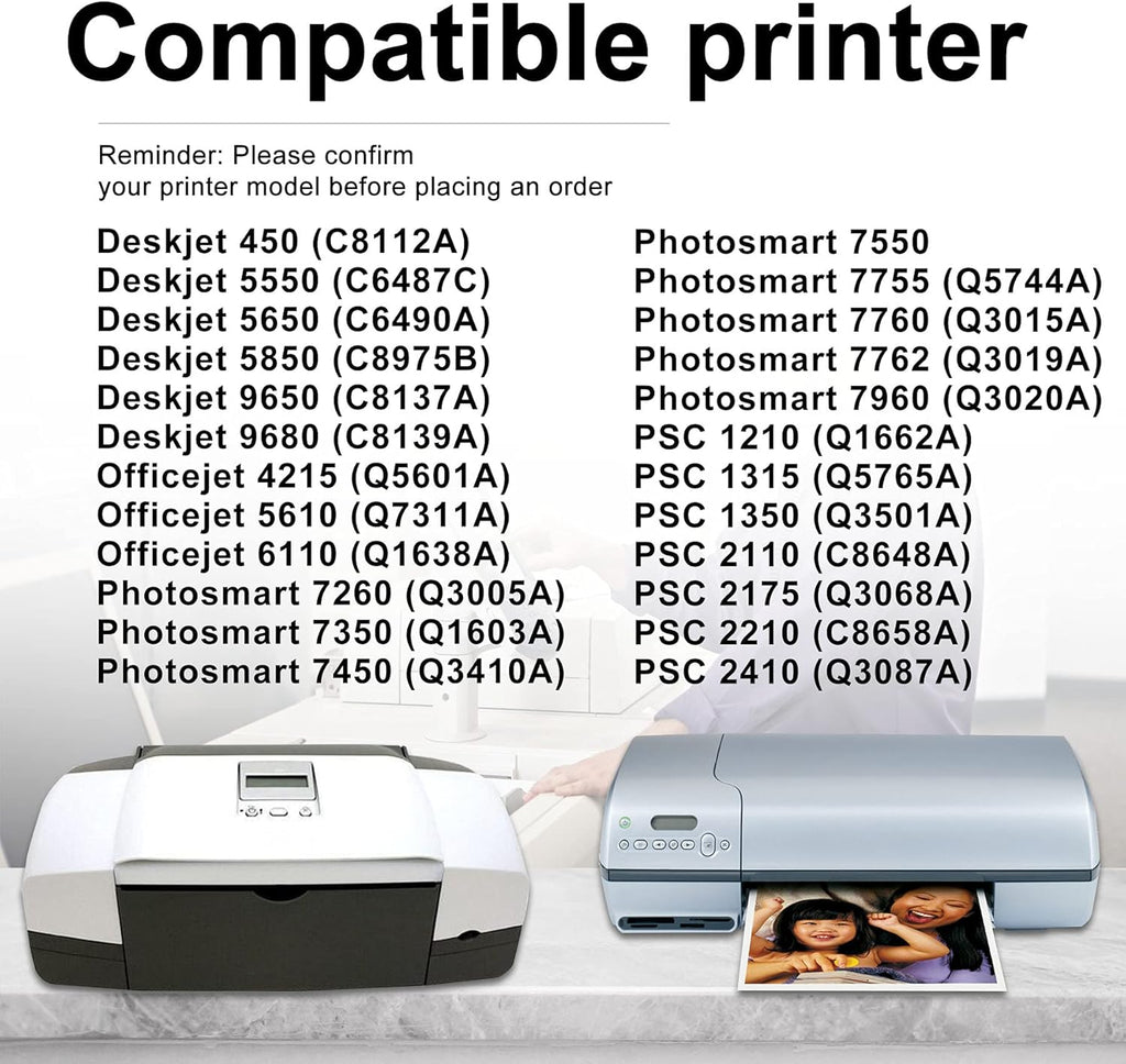 Remanufactured Ink Cartridge Replacement 5-Pack V413196