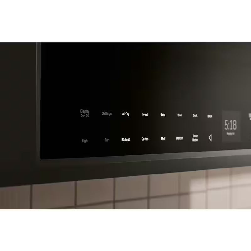 30 in. 1.10 cu. ft. Over-the-Range Microwave Oven in Black Stainless B5788