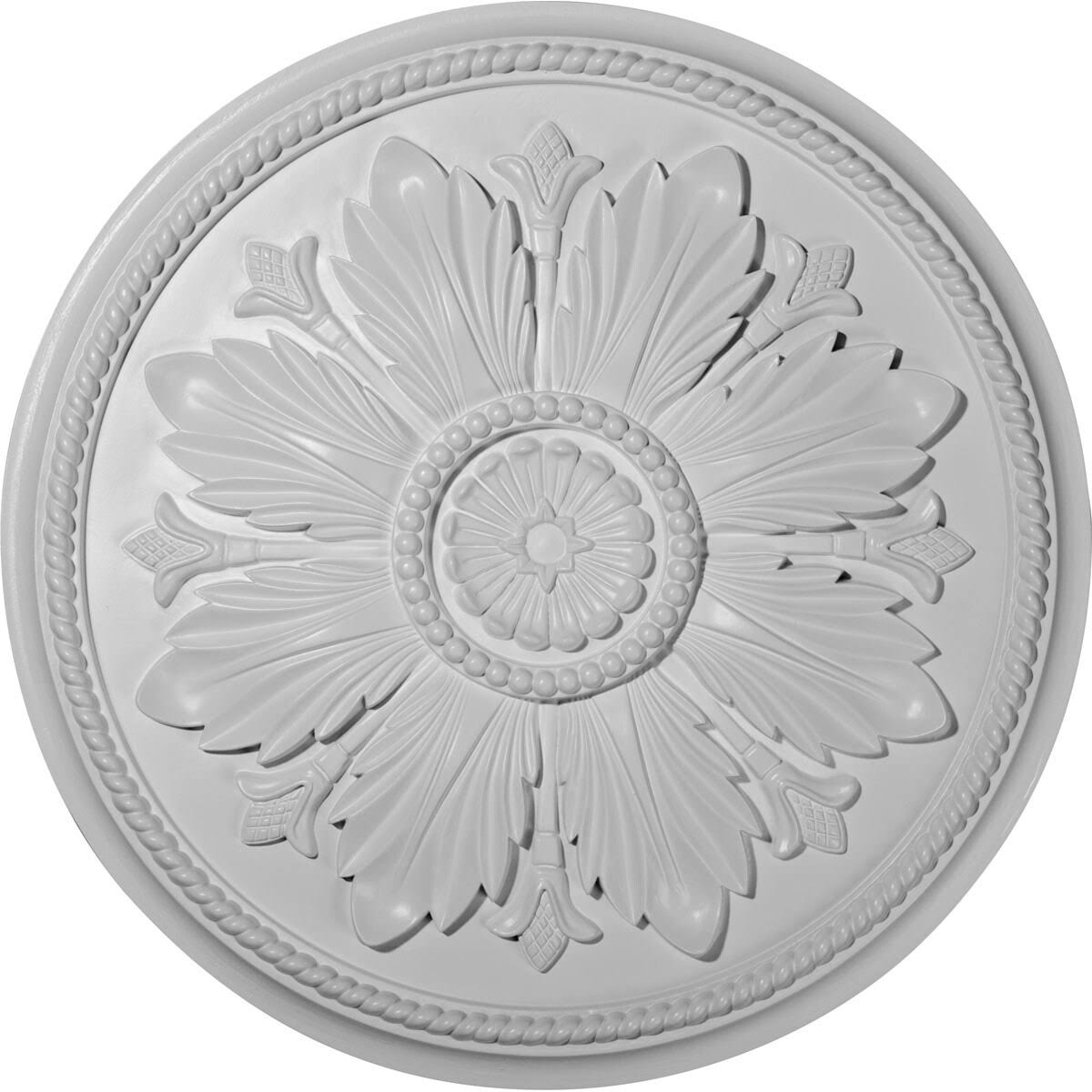 23 5/8x22OD x 1 1/2x22P Hand-Painted Ceiling Medallion D99462