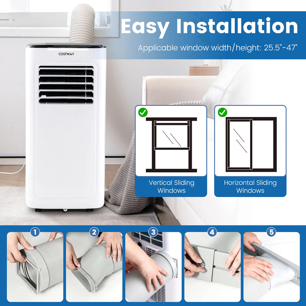 6000 BTU Portable Air Conditioner 3-in-1 G577419