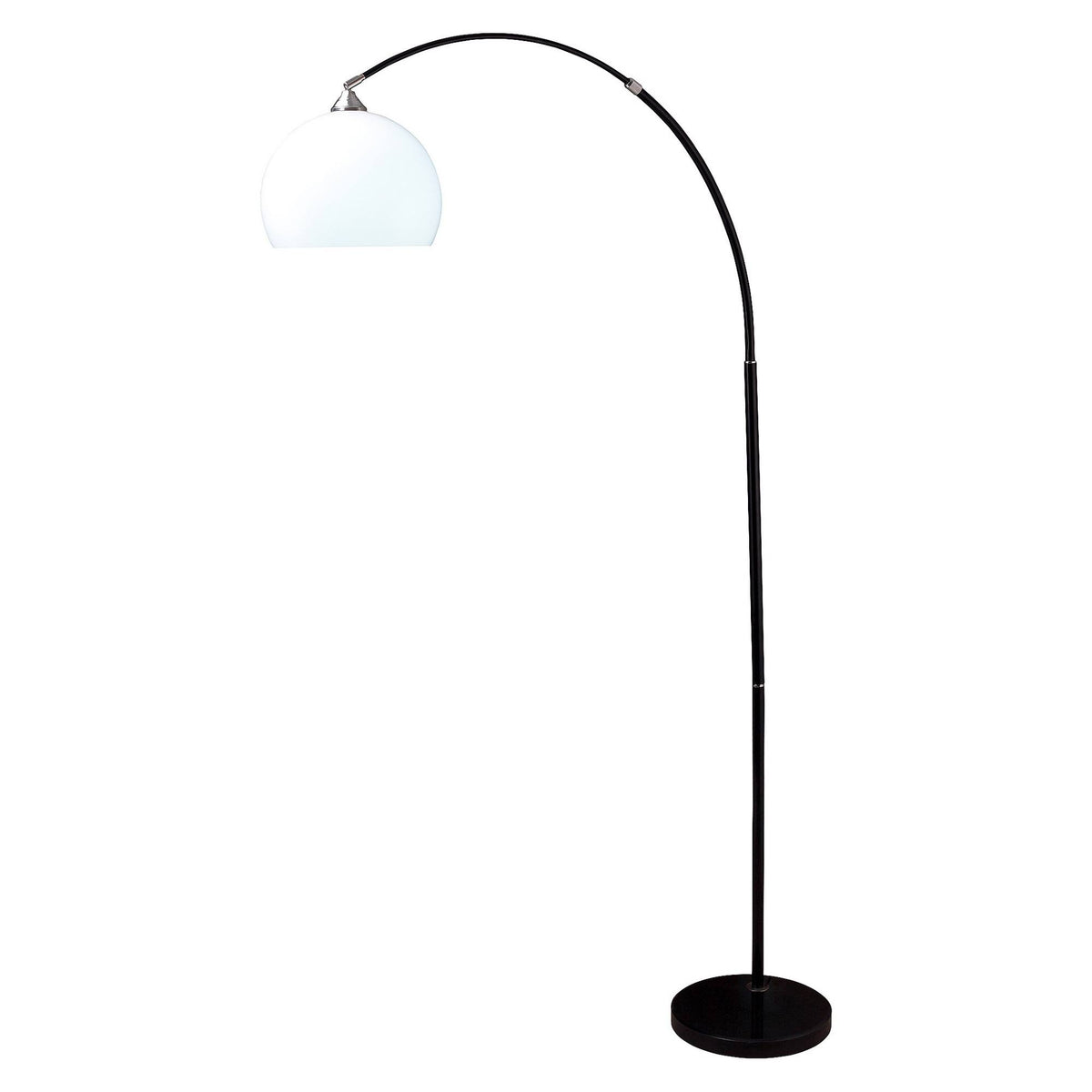 Black Arc Floor Lamp X9548