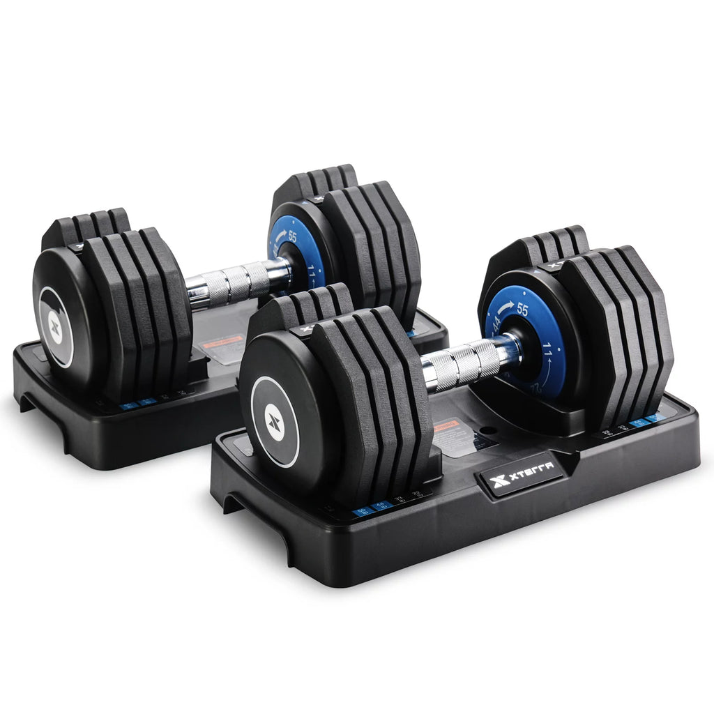 Adjustable Dumbbell 11, 22, 33, 44, 55 pounds J408