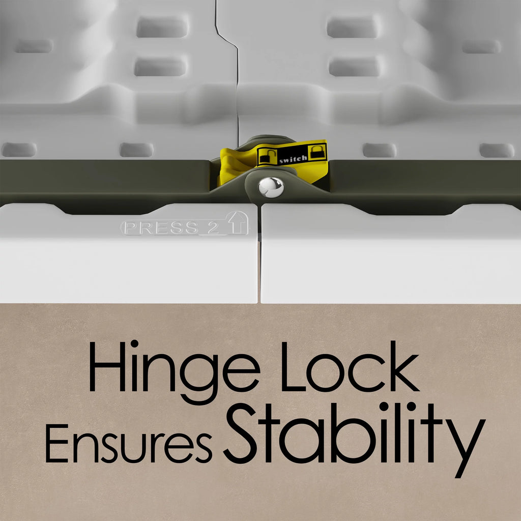 White Adjustable Folding Table H9294
