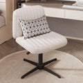 Armless Wide Seat Ergonomic Swivel Office Chair P824