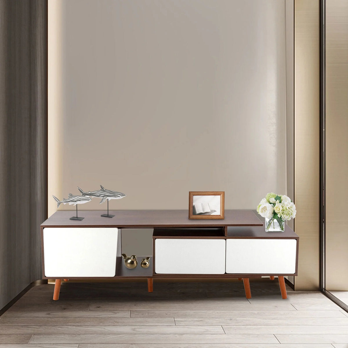 3 Doors MDF Storage Cabinet P2943