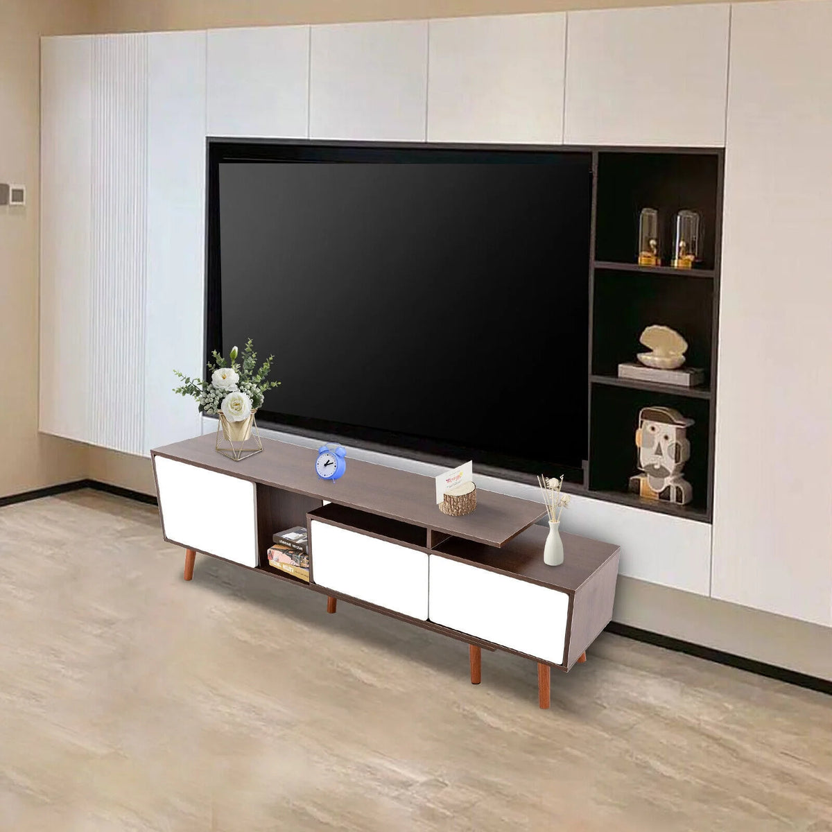 3 Doors MDF Storage Cabinet P2943