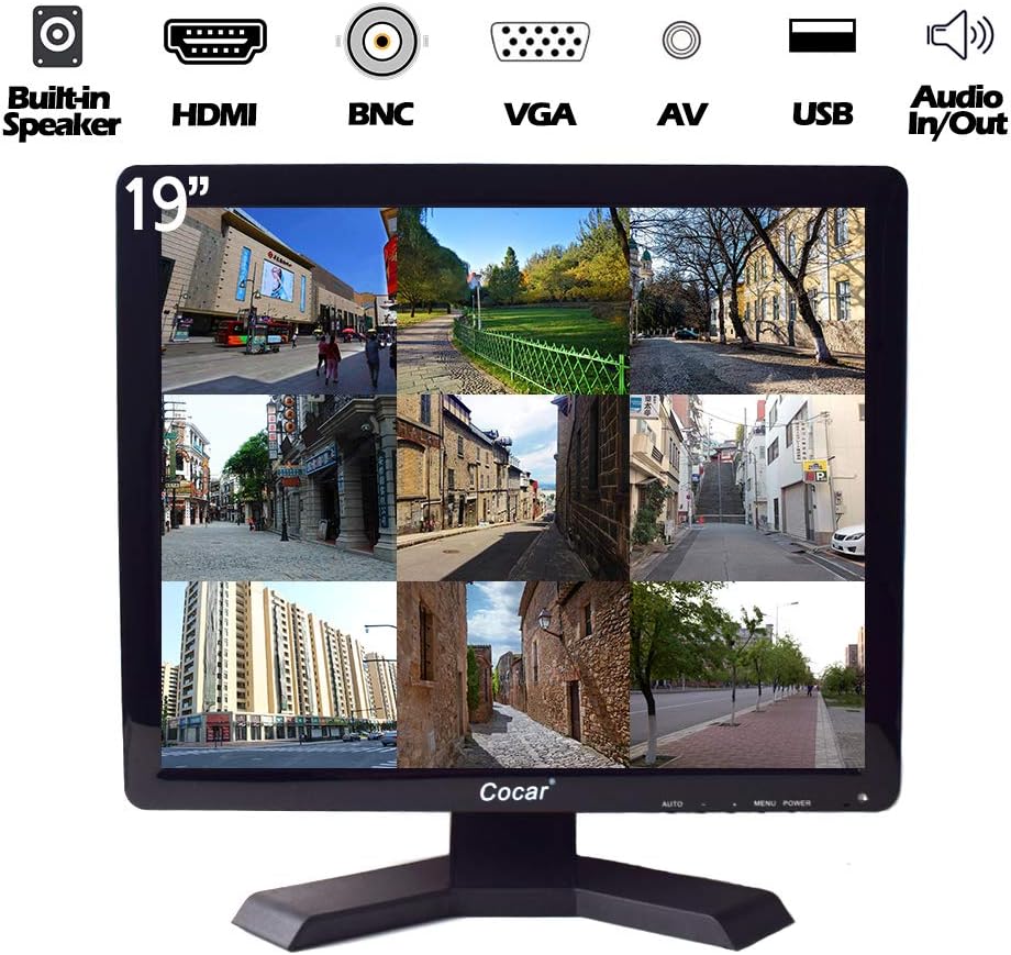 17 inch CCTV Monitor with VGA HDMI AV BNC Ports H15484