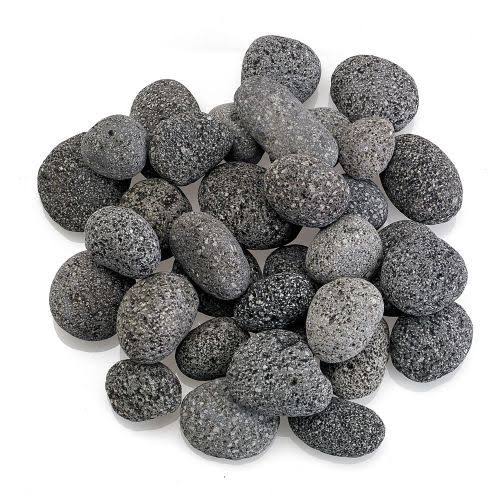 Gray Lava Stone 55 lbs Bulk Bag E544430
