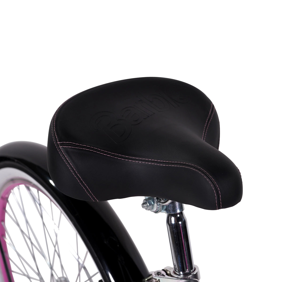 36V Electric Cruiser E-Bike with Pedal-Assist, 250W Motor, Pink T95514