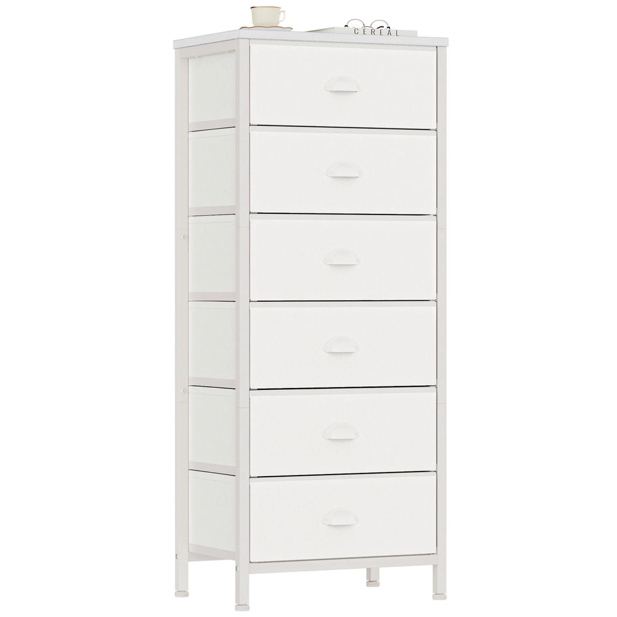 5 Drawer Fabric Bin Dresser F613186