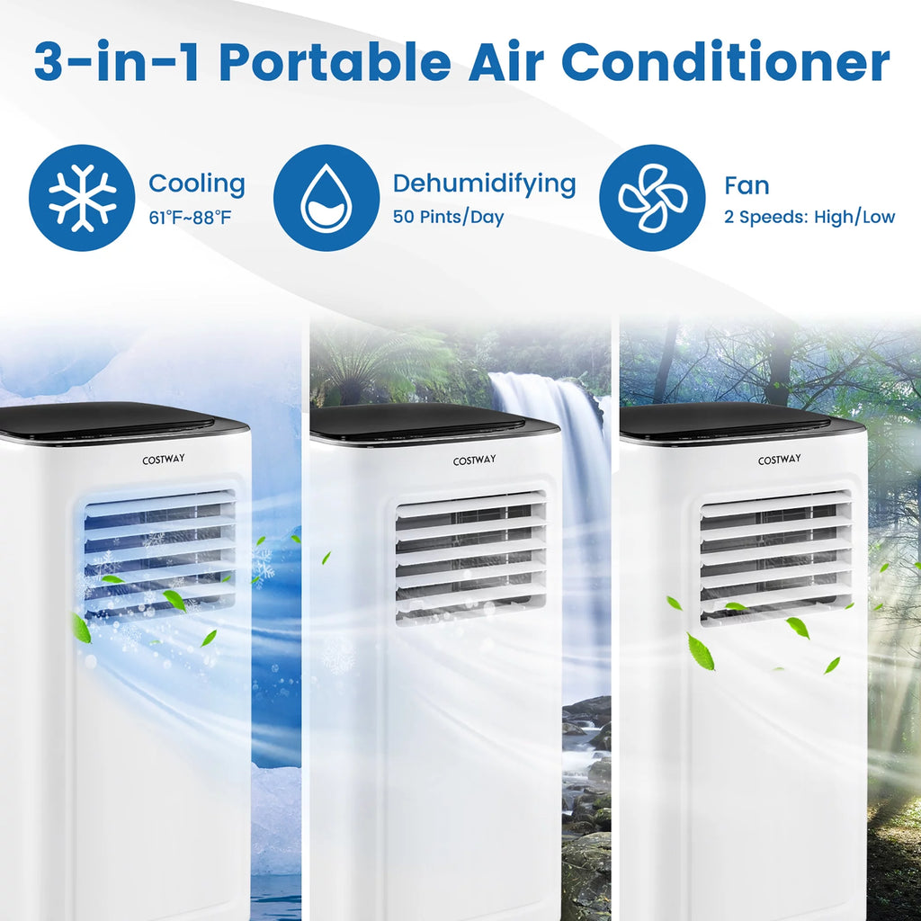 6000 BTU Portable Air Conditioner 3-in-1 G577419