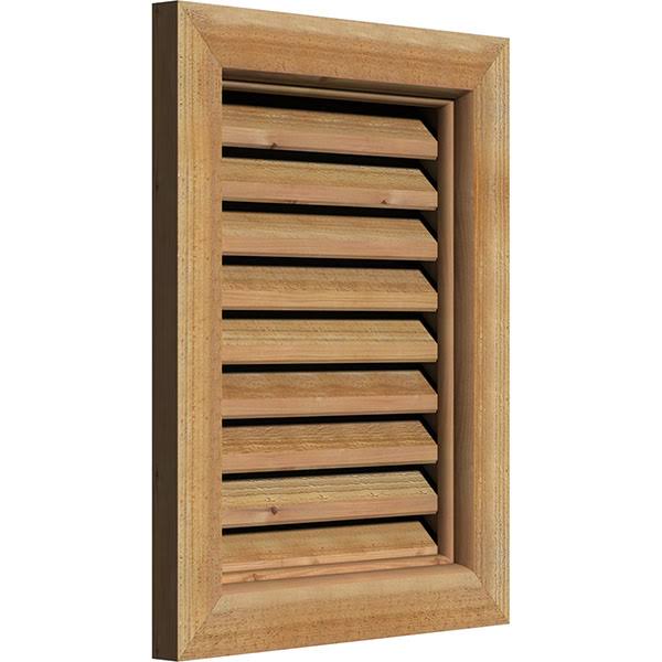 Unfinished Functional Rough Vertical Gable Vent E825095