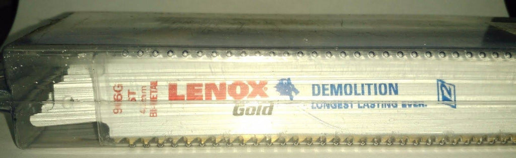 9x22 6 TPI Demolition Reciprocating Saw Blade 25 Pack K39662