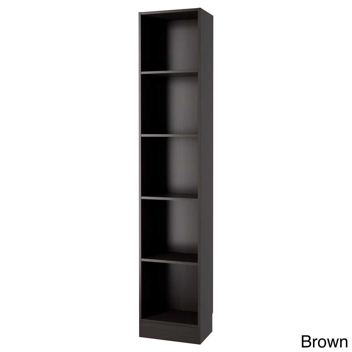 Tall Narrow 5-Shelf Bookcase U3078