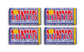 Dark Milk with Pretzel and Toffee Pack of 4 Chocolate Bars T5139