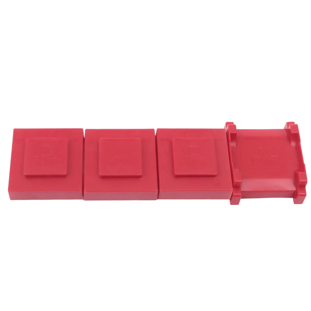 Furniture Roller Set Moving Tool Wheels Red J6476