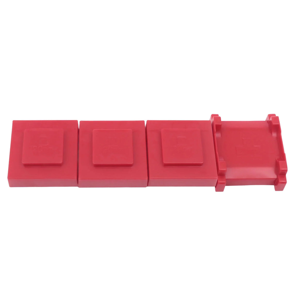 Furniture Roller Set Moving Tool Wheels Red J6476