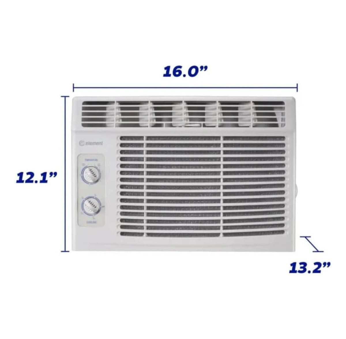 5,000 BTU Window Air Conditioner with Manual Controls, White V418
