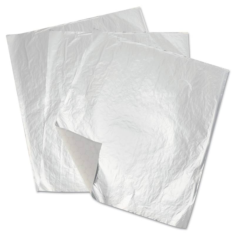 Silver Foil Wrap Sheets B957055