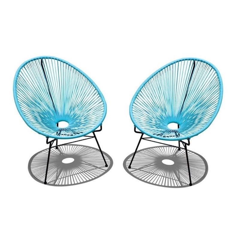 Glacier Blue Lounge Chair E61296